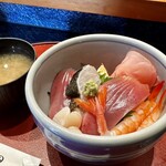 しほう田 - 海鮮ちらしランチ…¥1,300円