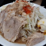 240695280 - 小ラーメン(全マシ)＋周年祭トッピング