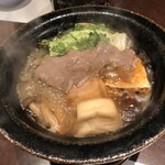 Koshitsu Kaiseki Kitaooji - ◇台の物
                      黒毛和牛すき焼き