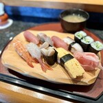 しほう田 - にぎりランチ…¥1,300円