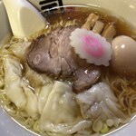 煮干らー麺 カネショウ - ワンタン麺+味玉