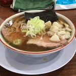 Ramen Kenta - 煮干ラーメン普通盛(８２０円)＋脂身（無料）