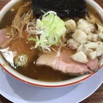 Ramen Kenta - 煮干ラーメン普通盛(８２０円)＋脂身（無料）