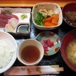 はせ川お食事処 - 魚の日替わり定食５００円