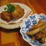 はせ川お食事処 - お刺身盛り合わせ１人前（８４０円）