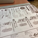 センターリバー - 紙テーブルマット