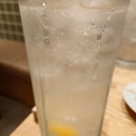 元祖仙台ひとくち餃子 あずま - レモンサワー