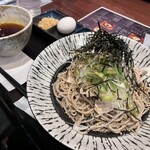 蕎麦とラー油 - 