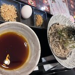 蕎麦とラー油 - 