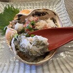 海のごはん家 - 蟹味噌はカニ身がたくさん！