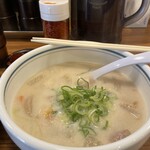 老虎苑 - 汁大はレンゲでいただきます