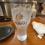 姫路の小さな和食屋さん 喰い処音松 - 2杯目はレモンチューハイ