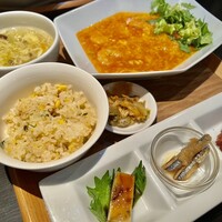 博多華都飯店 - エビチリソースセット1870円