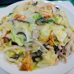 とくなが食堂 - 皿うどん大（７５０円）