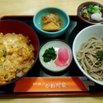 かわだ家 - 親子丼セット