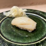 うを徳 - 出水墨烏賊のにぎり