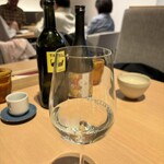 Jummai Sake Kasu Tamanohikari - ワイングラスで
