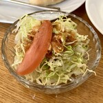 Purumie - ホットドッグサラダセットモーニング550円