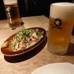 rojiurachikimbombon - 鶏のたたき