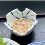 シーサイド磯貝 - アンコウの卵の旨煮