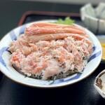 シーサイド磯貝 - カニ丼