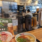 Kanran Gyuunikumen - メニューと甘蘭牛肉麺､店内の様子