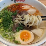 Kanran Gyuunikumen - 甘蘭牛肉麺チャーシューマイナス２枚、中太麺