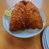 松輪 - 大きさは手のひらぐらいあります！ レモンが小さく見えますね！