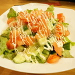 りとるきっちん - トマトとキュウリのサラダ