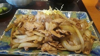 宮園 - 豚生姜焼き定食　2014.2追加