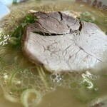 江ちゃんラーメン - スープ…今日は多めだったような…嬉しい♪