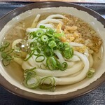 手打ちセルフうどん 海侍 - 『かけうどん（冷・小）』250円