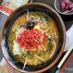 肉そば すみどや - 冬季限定　えび味噌ラーメン