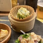 スチーム Dim sum&Wine - 湯葉だったかな？！笑