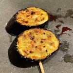 軍鶏 枩井 - 茄子　焼き