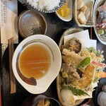 旬菜の味わい がら里 - 天ぷら定食