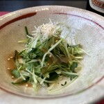 鮨 瑠璃 - ランチコース サラダ