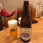 うどんのそうまや - 生ビールと瓶ビール選べます♪