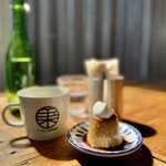cafe dining TAMAKIYA - カフェラテとクラッシックプリン