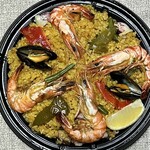 スペイン料理 ダリ - 魚介類のパエジャ