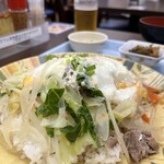 Kuukou Shokudou - お野菜不足を解消できるデトックス飯。卵でとじたお野菜がご飯の上にかかっています✩.*˚