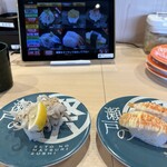 Seto No Matsuri Sushi - 炙りゲソレモン、大海老マヨ