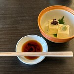 かんだやぶそば - 刺身湯葉