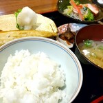 Kissario - 定食を少し斜めから。