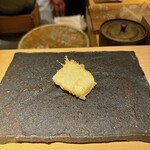 天ぷらあら木 - アオリイカ