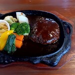 レストラン チムニー - 伊万里牛ハンバーグセット（デミグラスソース）