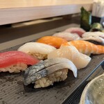 Kuzushi Sushi Kappou Kurage - 握りランチ　１０貫1,650円