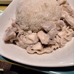 堀内チキンライス - ジャスミンライス　蒸し鶏