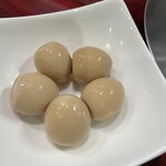 中華そば 辻 - うずら卵