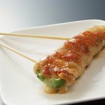 Teppankushiyaki Arashi - ピーマンチーズ豚巻